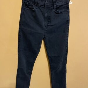 MOTHER Charcoal Denim Pants